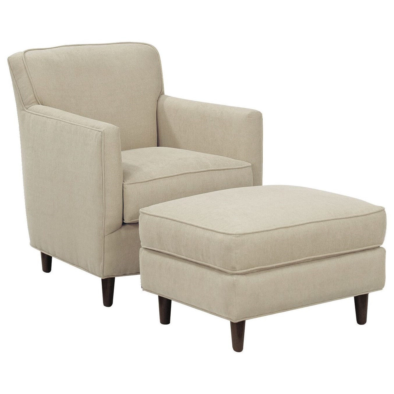 Bassett chair and ottoman cheap